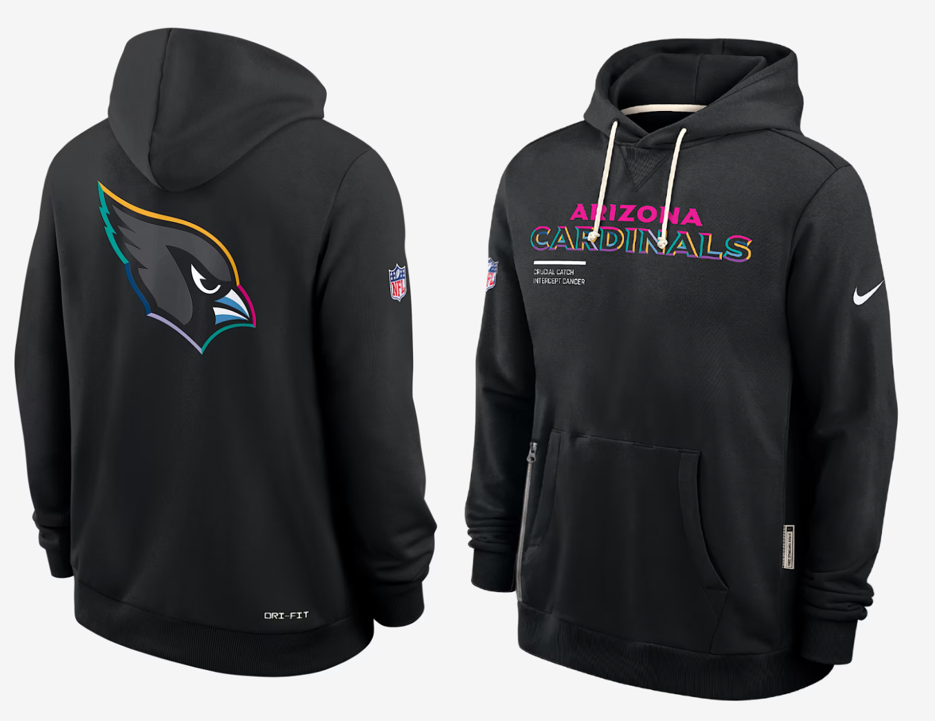 Men Arizona Cardinals black 2025 Nike NFL hoodie->cincinnati bengals->NFL Jersey